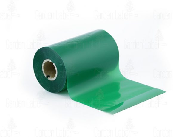 “SUPER wax-resin” ribbon, green -110mm x 300m