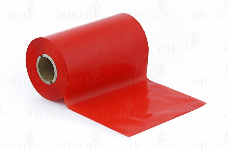 Taśma barwiąca „wosk-żywica” SUPER, czerwona -110mm x 300m