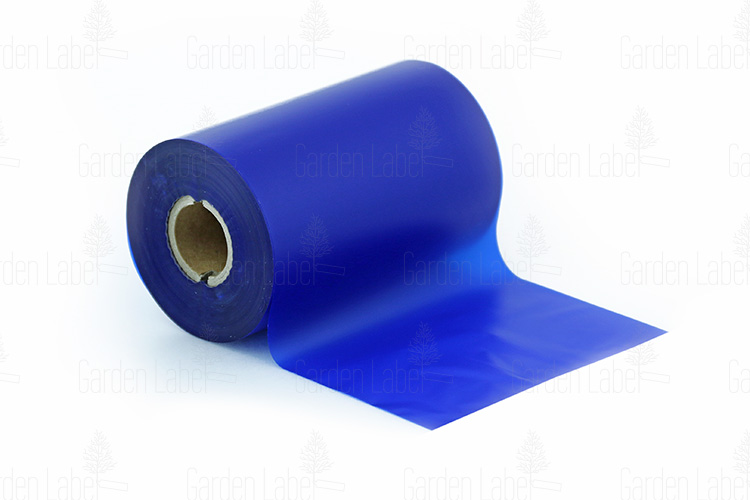 “SUPER wax-blue” ribbon, blue -110mm x 300m