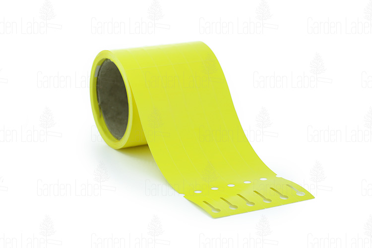 Allfolin loop label – 250x17x10-15, yellow
