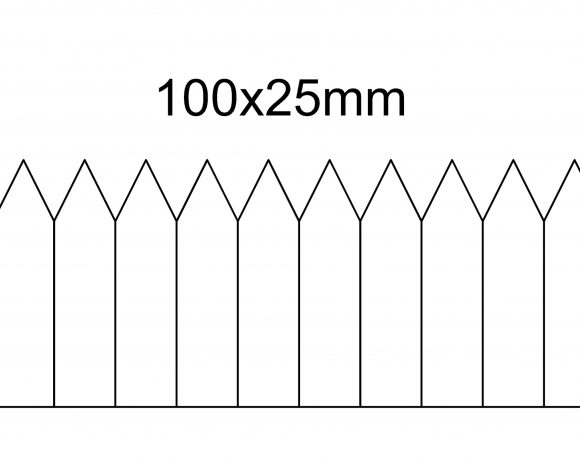 Etykieta wtykana 100×25, termotransfer, biała