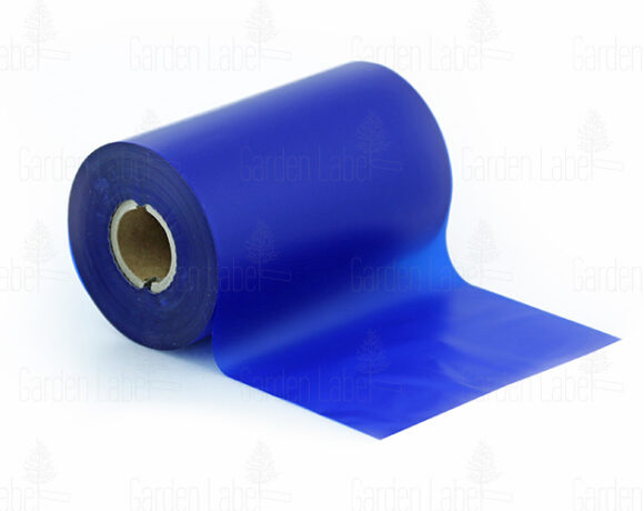 Taśma barwiąca „wosk-żywica” SUPER, niebieska -110mm x 300m